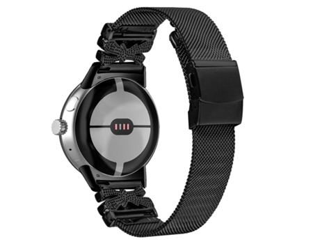 Correa de reloj de acero inoxidable para Google Pixel Watch1/2 Negro