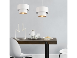 Lámpara Colgante LUX.PRO Blanco/Plata (60 W - E27)