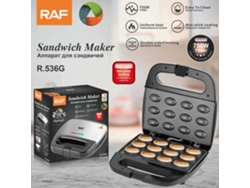 Tostadora Multifunción Doméstica Eurotherm - Totalmente Automática - Desayuno - Sándwiches - Calefacción Doble - Steakmaker - Grill
