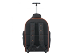Mochila para herramientas 2 en 1 con ruedas, 72 bolsillos, capacidad de 50 kg, resistente para trabajo y taller Tekmaquinas