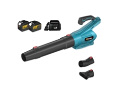 Soplador eléctrico, motor sin escobillas, flujo de aire ajustable, 2 baterías OEM