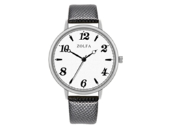 Reloj De Pulsera Zhoulianfa Para Mujer, Estilo Casual Y Moderno, De Cuarzo, Duradero, Color Negro.