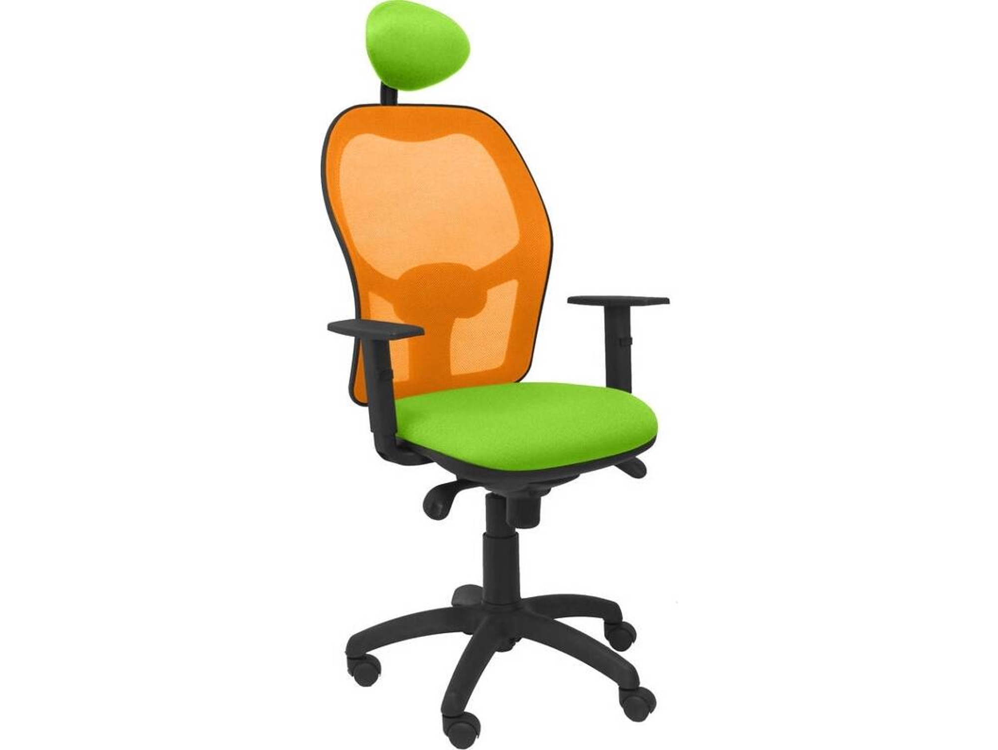Silla de Escritorio Operativa PYC Jorquera C Verde NA (Brazos Ajustables - Malla)