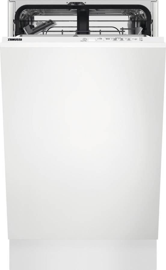 Lavavajillas Integrable ZANUSSI ZSLN1211 (9 Cubiertos - 44.6 cm - Panel Blanco)
