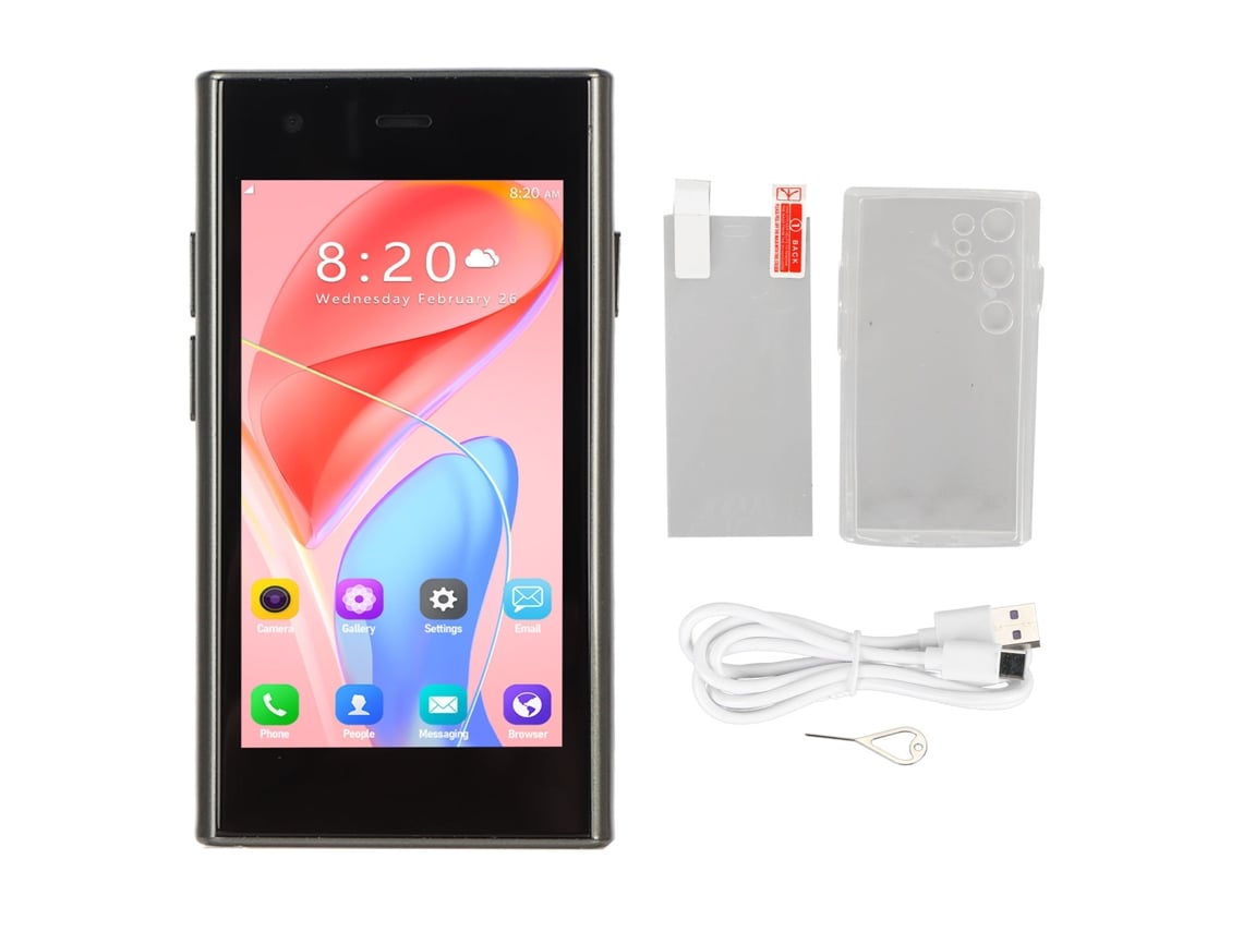 Smartphone Mini 3g 3.0 Polegadas Android 8.1 2gb Ram 16gb Rom Câmeras 0.3mp/2mp Bateria 1000mah Verde