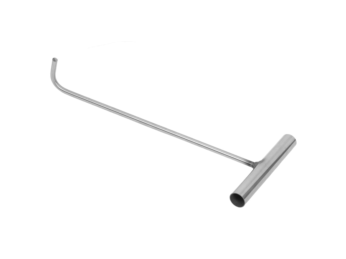 Ferramenta Multifuncional De Aço Inoxidável Para Levantar Tampas, 38 Cm X 8 Mm.