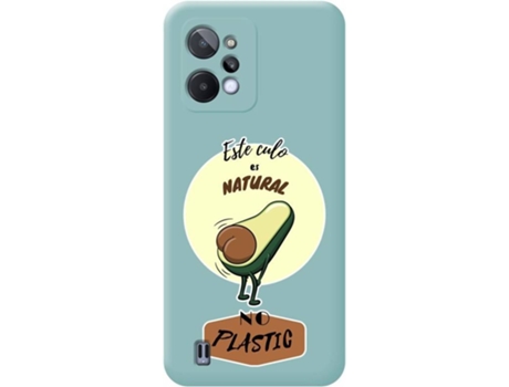 Carcasa para Realme C31 TUMUNDOSMARTPHONE Silicona Líquida Dibujos Azul