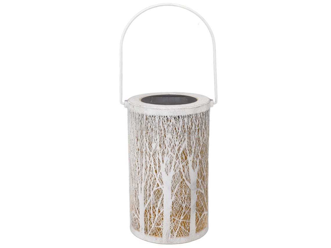 Rebe-lámpara Colgante Solar Jardín Exterior Linterna Led 5730 Patrón De Árboles Forestales Resistente Al Agua Ip44