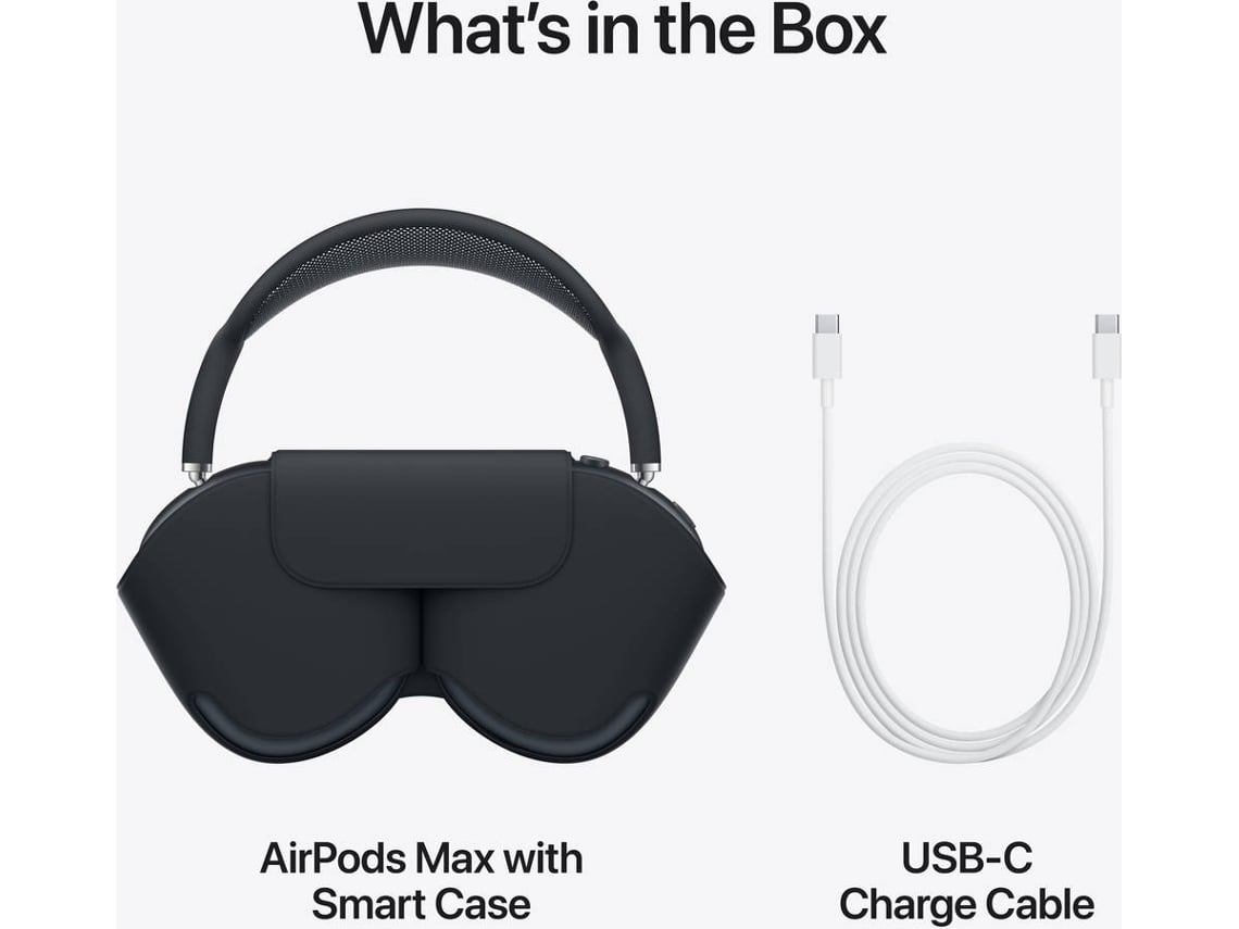 Auriculares Bluetooth APPLE AirPods Max (Over Ear - Micrófono