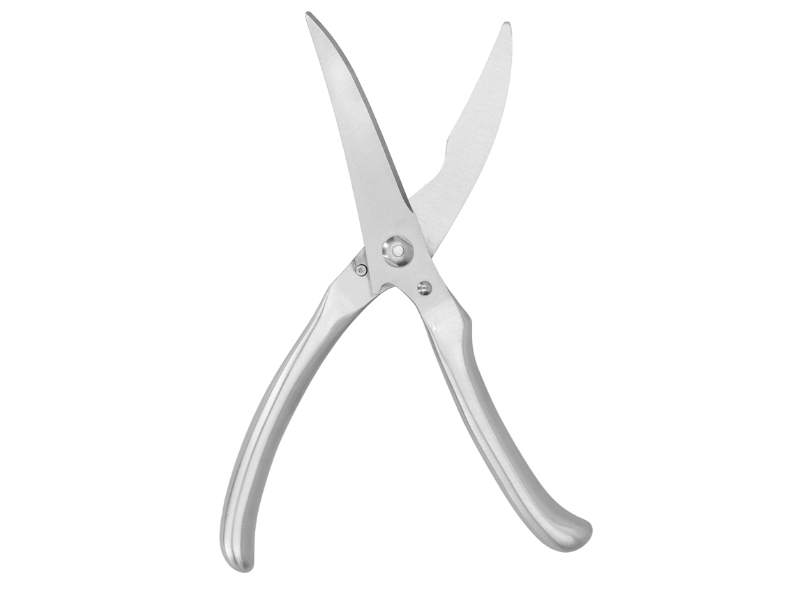Tijeras de acero inoxidable para huesos con cierre de seguridad para carne, aves y uso en la cocina | Sin marca