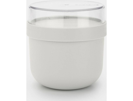 Envase Mediano Para Sopa 0,5L Fiambrera 0,5L Gris Claro
