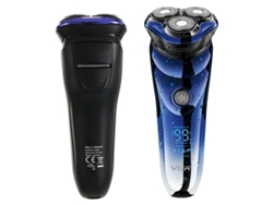 Afeitadora Eléctrica Hombre Vgr 3 Cabezales Rotativos Led Ipx7 Autonomía - V330 - Azul
