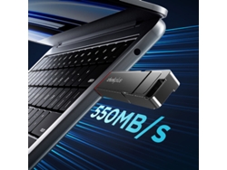 Unidad flash Lenovo Thinkplus TU204 de 512 GB con doble USB-C e interfaz USB 3.2 de alta velocidad
