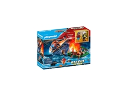 PLAYMOBIL Rescate Incendio Barco 70491