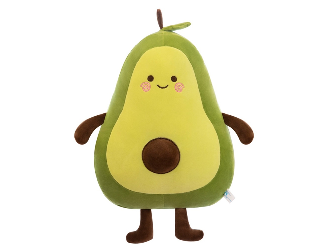 Lindo Cojín De Aguacate Suave Y Afelpado Para Sofá, Regalo Para Niñas