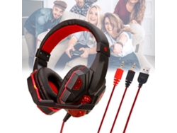Fone De Ouvido Para Ps4 Ps5 Xbox One Pc Com Luz Led Microfone Omnidirecional 40mm Headset Gamer