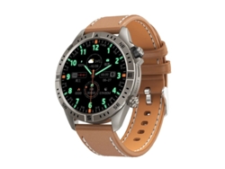 Reloj inteligente con llamadas Bluetooth y notificaciones de información deportiva múltiple Marrón Yizhood
