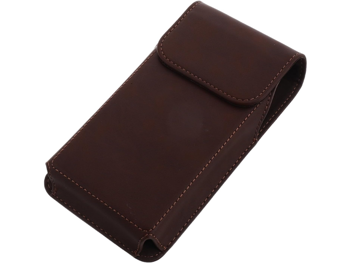 Funda De Cuero Sintético Para Teléfono Con Clip, Estuche Tipo Cartera Para Guardar El Teléfono Móvil.