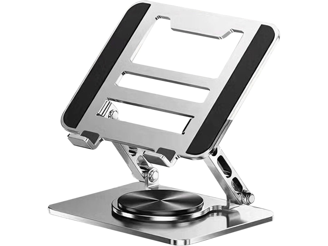Soporte Para Portátil – Giratorio 360°, Diseño Ventilado, Base Para Tablet | Escritorio Universitario