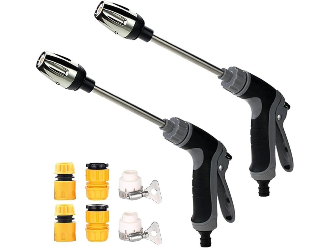 Boquilla Presión Hidrolavadora Manguera Water Blitz Compatible Cualquier Jardín Requiere Adaptador Especial 2pcs Alta