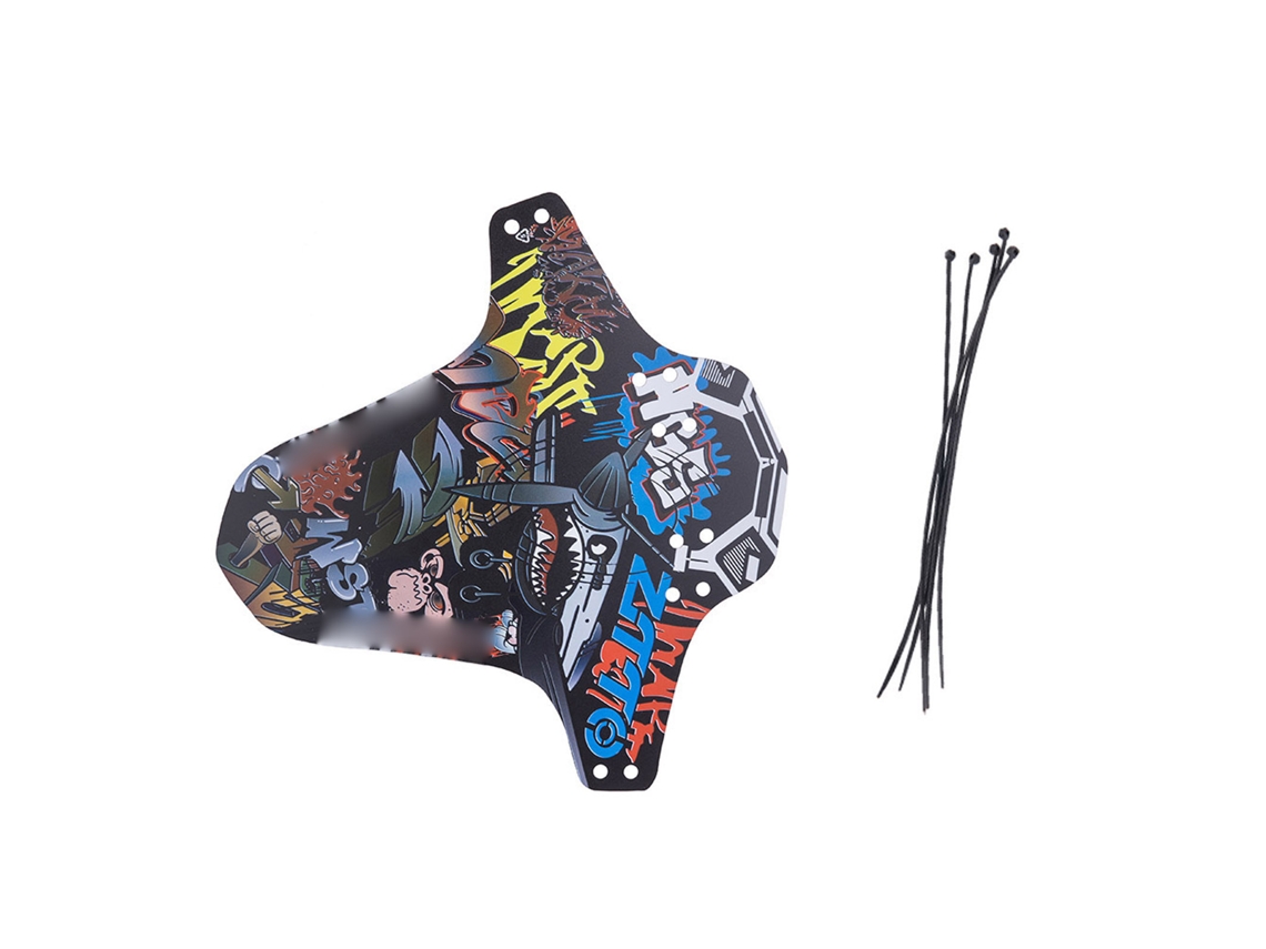 Guardabarros Aba Para Ruedas De Bicicleta De Montaña De 26 A 29 Pulgadas, Delantero Y Trasero, Ligero (37 G), Incluye 6 Cables De Montaje.