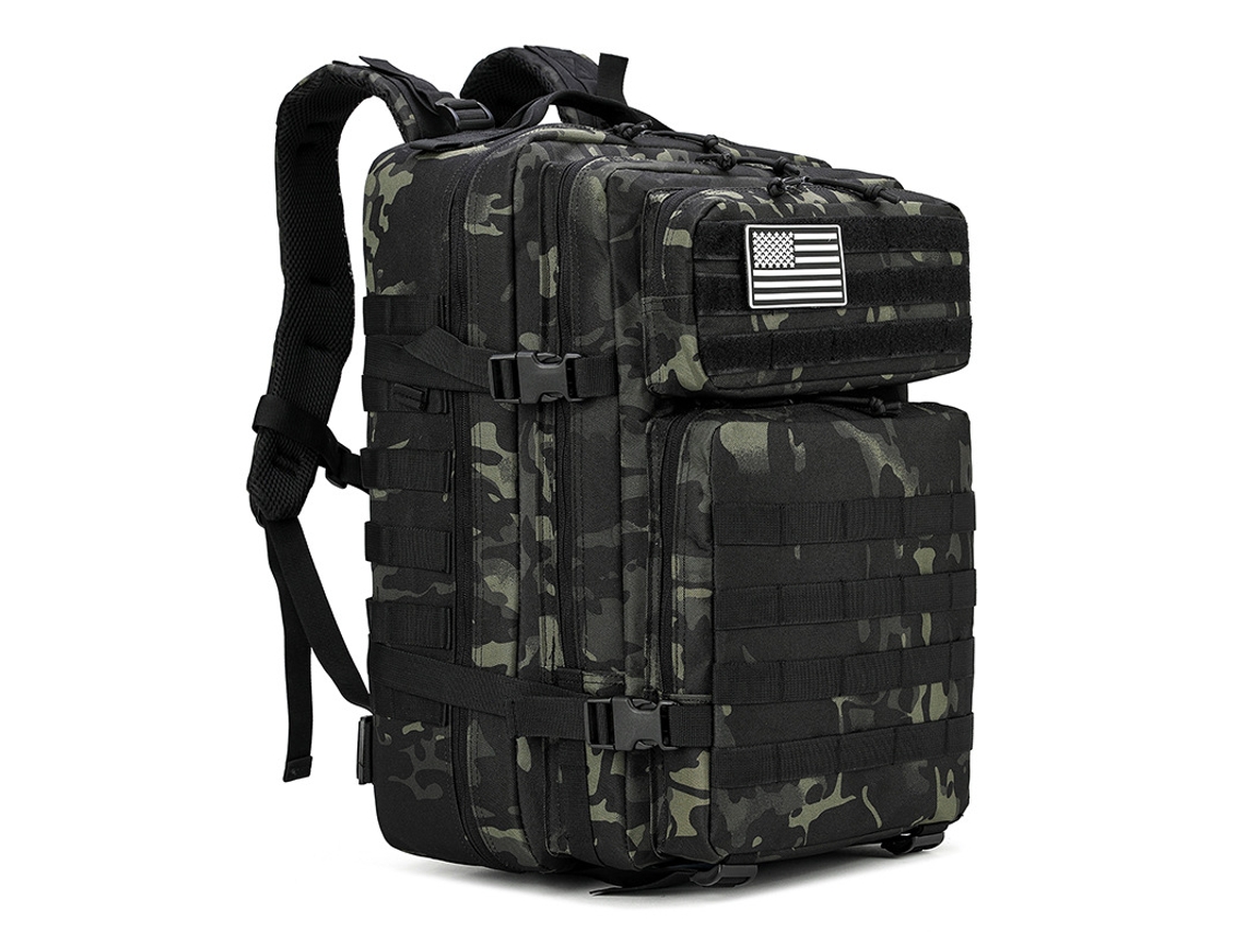 Mochila Táctica Militar De 45 Litros, Ideal Para Senderismo Y Trekking, Plegable, Impermeable, Equipo De Supervivencia, Perfecta Para Niños