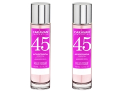 Set de 2 CARAVAN perfume de mujer nº45 150 ml