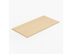 Tablero de Madera/Tablero Escritorio/Tablero Encimera O Mueble Baño/Grosor 1 9Mm/Color Erable Musset 140 X 70 FACTORY MUEBLES