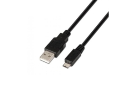 Cable de Datos Aisens (USB - USB - 1.8 m m - Negro)