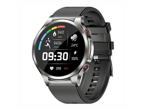 Smartwatch YDCY W11 Negro Plata