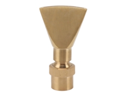 Boquilla de fuente ajustable en forma de abanico de cobre G1in