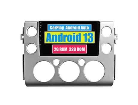 Autoradio Multimedia ROVERONE para Toyota FJ Cruiser J15 2006 - 2020 CarPlay Android Coche Radio Bluetooth Navegación
