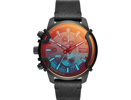 Reloj DIESEL de Cuero Negro Dz4519