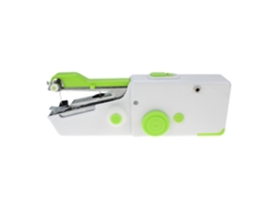 Máquina de coser portátil DIY hecha a mano, adecuada para viajes, hogar y principiantes, color verde Cuich
