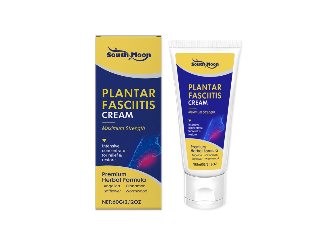 Crema para aliviar el dolor de pies con efecto rápido y duradero.