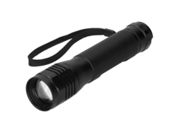 Linterna Led P8 Con Zoom Giratorio, Ipx5, 500 Lúmenes, 3 Modos, Aluminio, Para Acampada, Senderismo Y Uso En Emergencias.