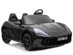 Ysa021a Coche eléctrico para montar pintado en negro B.active