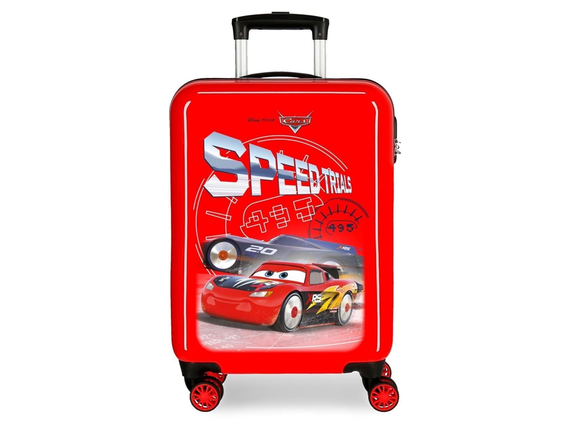 Maleta de Cabina DISNEY Cars Speed Trails Rojo (38x55x20cm)
