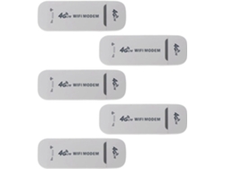 5 Adaptadores De Red Módem Usb 4g Lte Con Tarjeta Sim, Punto De Acceso Wifi Y Router Para Windows Xp, Vista, 7/10 Y 10 4
