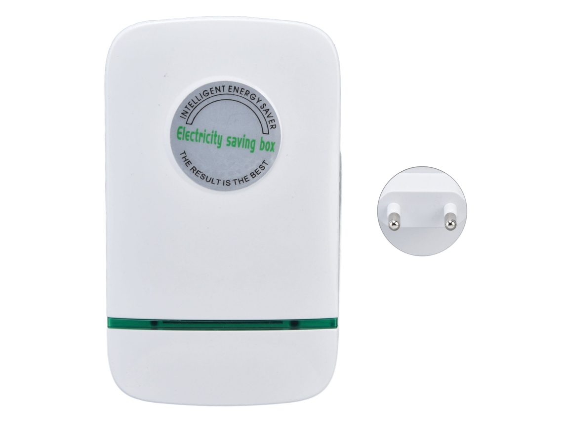 Caja de ahorro de energía con estabilizador de voltaje y corriente de 90 V a 250 V para electrodomésticos.