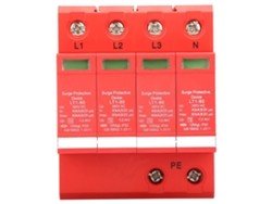 Protector Contra Sobretensiones De 4 Clavijas, 40 Ka/80 Ka, Para Uso Doméstico, Pararrayos De Baja Tensión.