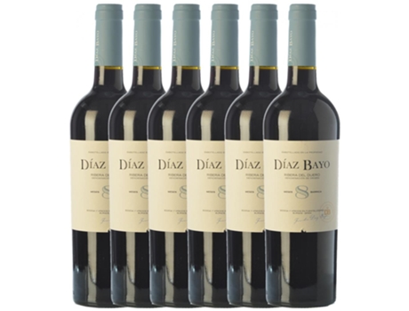 Vino DÍAZ BAYO Díaz Bayo Nuestro Tempranillo Ribera Del Duero Roble (0.75 L - 6 unidades)