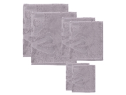 Set 6 De Toallas De Baño Calavera 100algodón Gris Scalpers Home