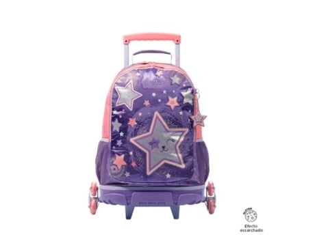 Mochila 3 con Ruedas Star Cat L TOTTO