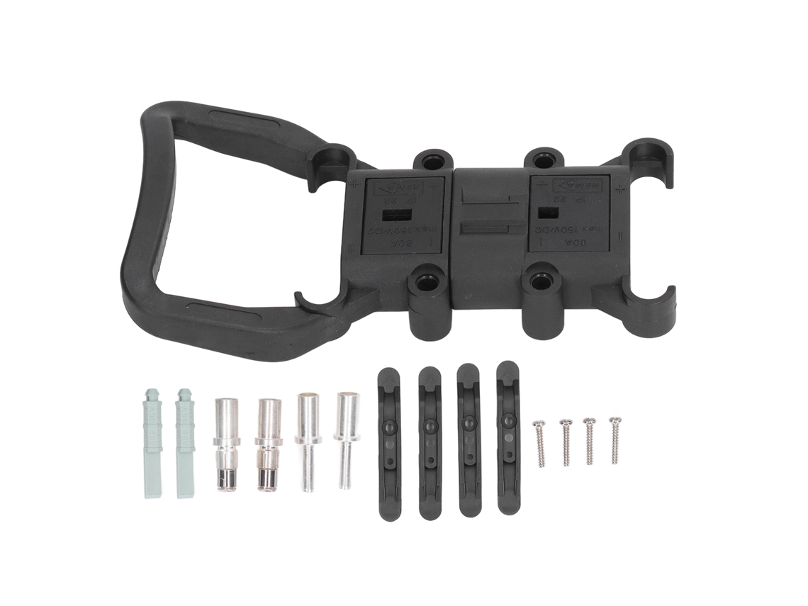 Conector De Alimentación De 80 A Para Montacargas, Conector Rápido De Batería, Enchufe Hembra/macho, Terminal De Carga Para Equipos Eléctricos.