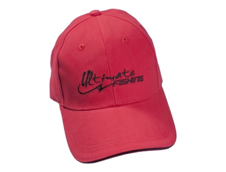 Gorra ULTIMATE FISHING Unisex (Talla Única - Rojo)