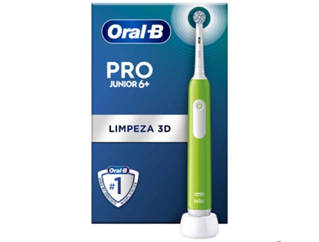Cepillo Dental ORAL-B Pro Serie 1 Junior Verde 1 Recambio
