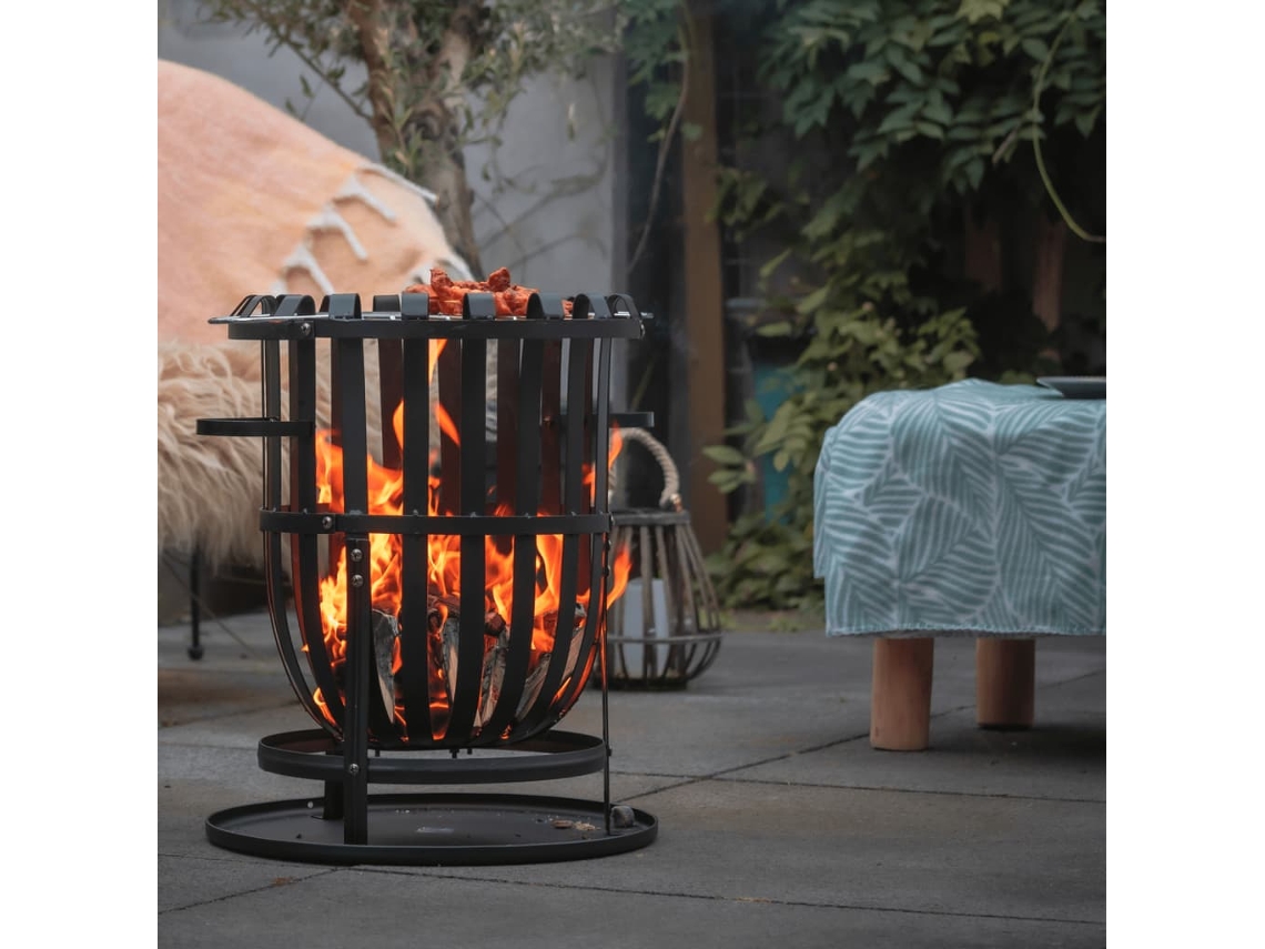 Brasero REDFIRE Negro Acero