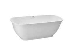 Vevor Bañera Exenta 170 X 75 X 57 Cm 240 L Para Hidromasaje Baño Moderno Blanco