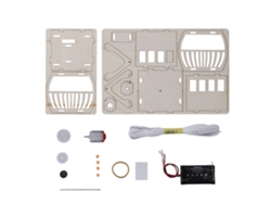 Kit De Juguete Científico De Madera Para Armar: Teleférico Turístico Para Niños.